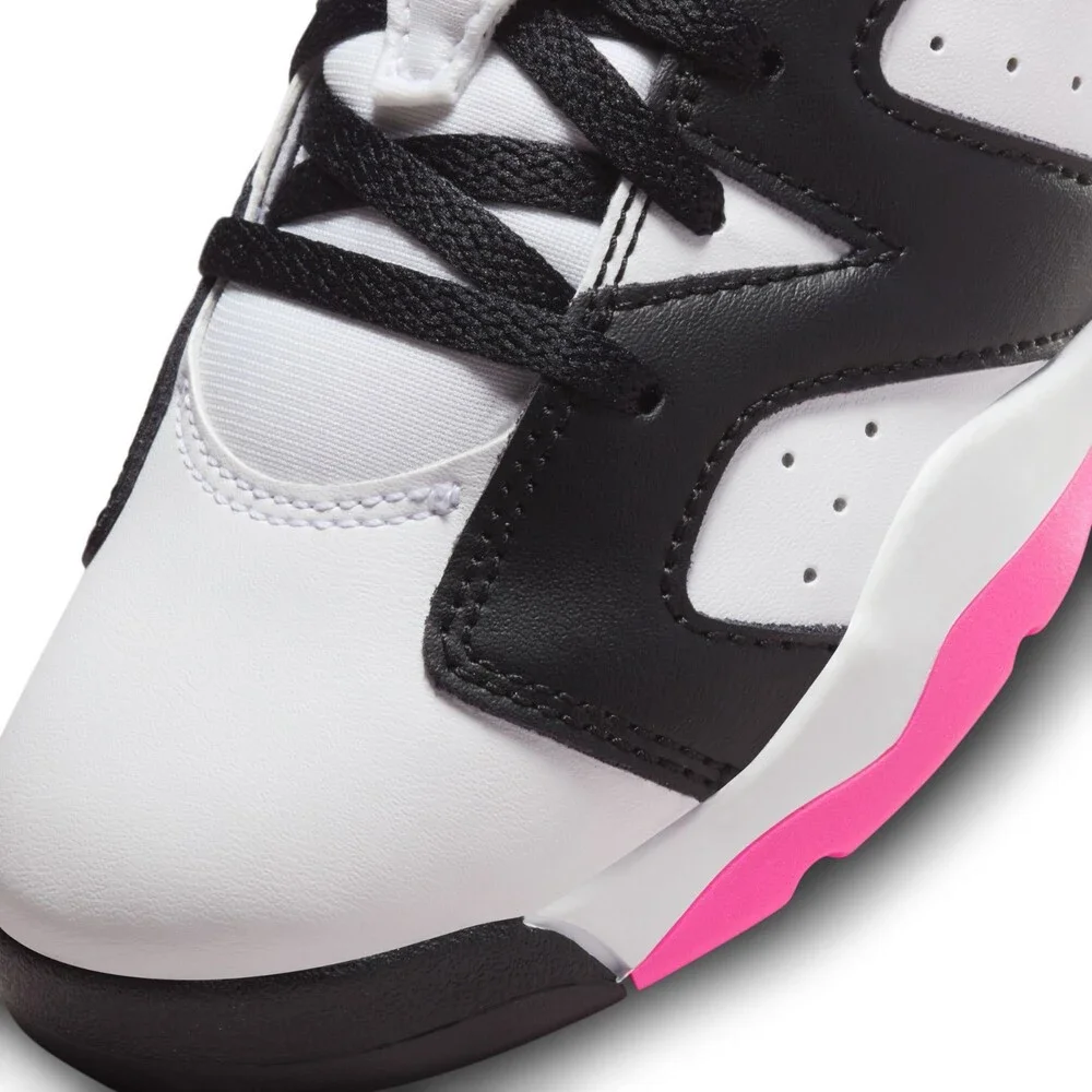 Air Jordan 6 Retro Low DV3528-061 Sneaker Toddler 8 White Lifestyle Shoe RHS9257